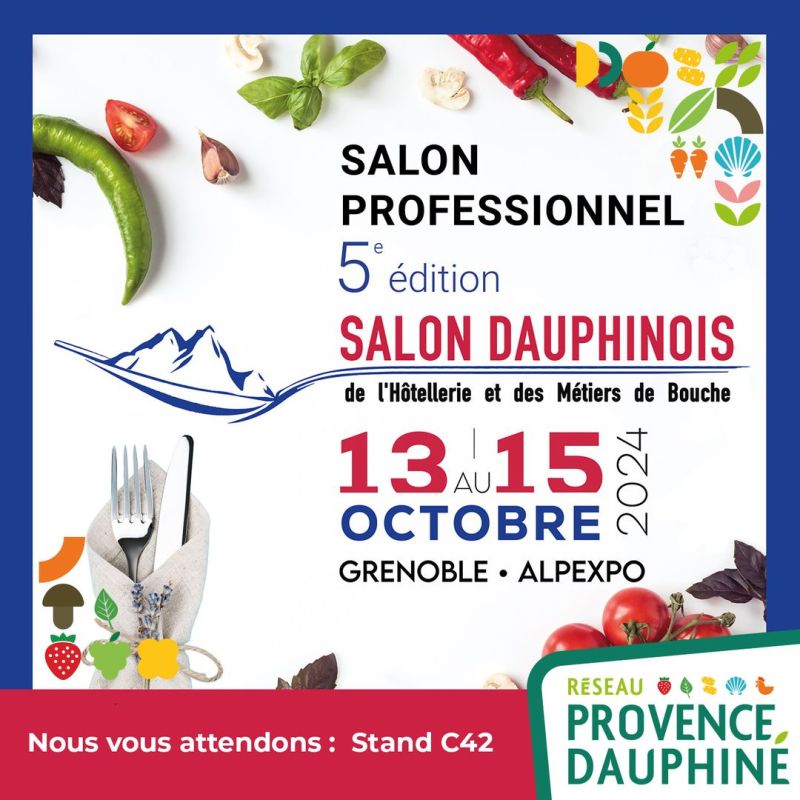 Dès demain, retrouvez Provence Dauphiné Grenoble au Salon Dauphinois !