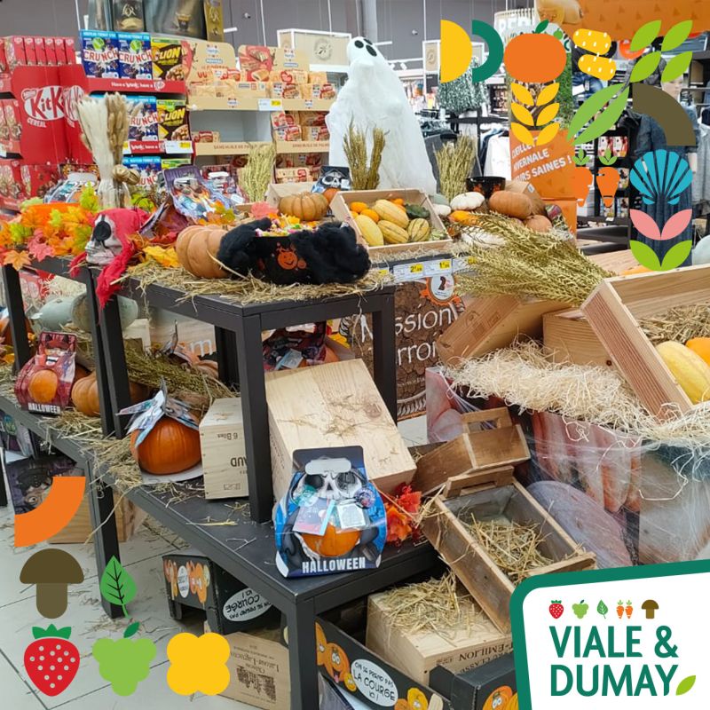 Viale & Dumay célèbre Halloween avec des produits locaux !