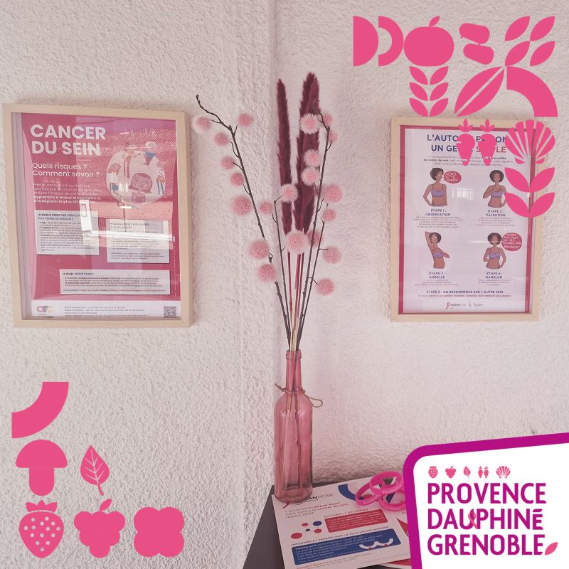 À l’occasion d’Octobre Rose, Provence Dauphiné Grenoble s’engage pleinement dans la campagne de sensibilisation contre le cancer du sein !