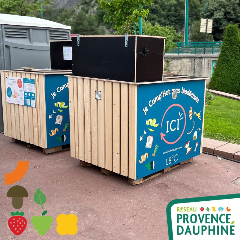 Comp’Hot débarque au Salon Alpin avec Réseau Provence Dauphiné, une solution innovante de compostage spécialement conçue pour les environnements montagnards !