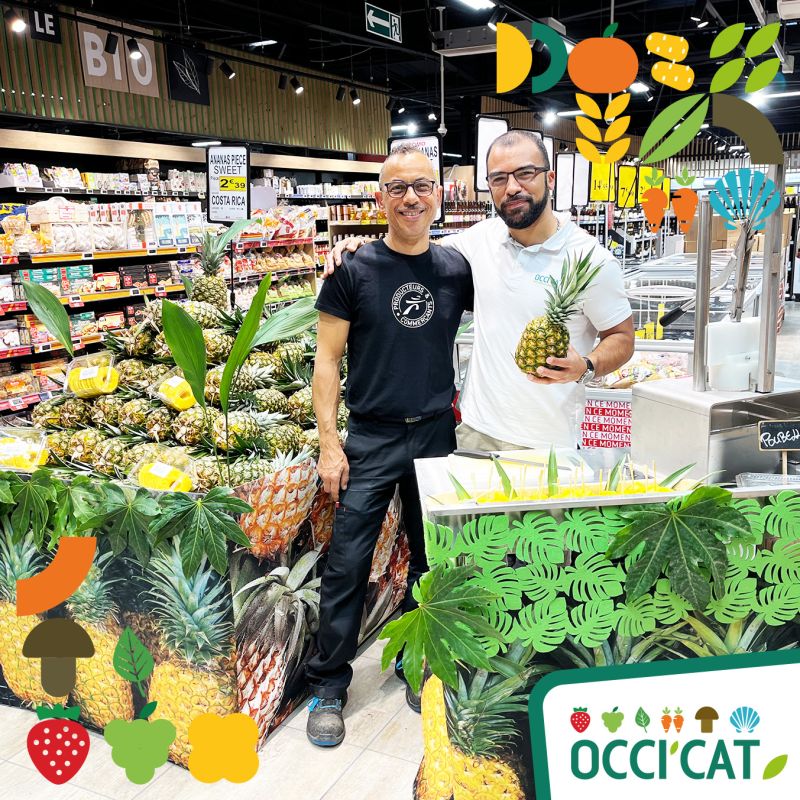 [Occicat] #Ananas à l'#Intermarché Montescot 