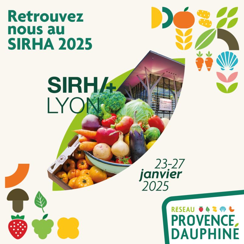 Réseau Provence Dauphiné au SIRHA Lyon dans 14 jours !