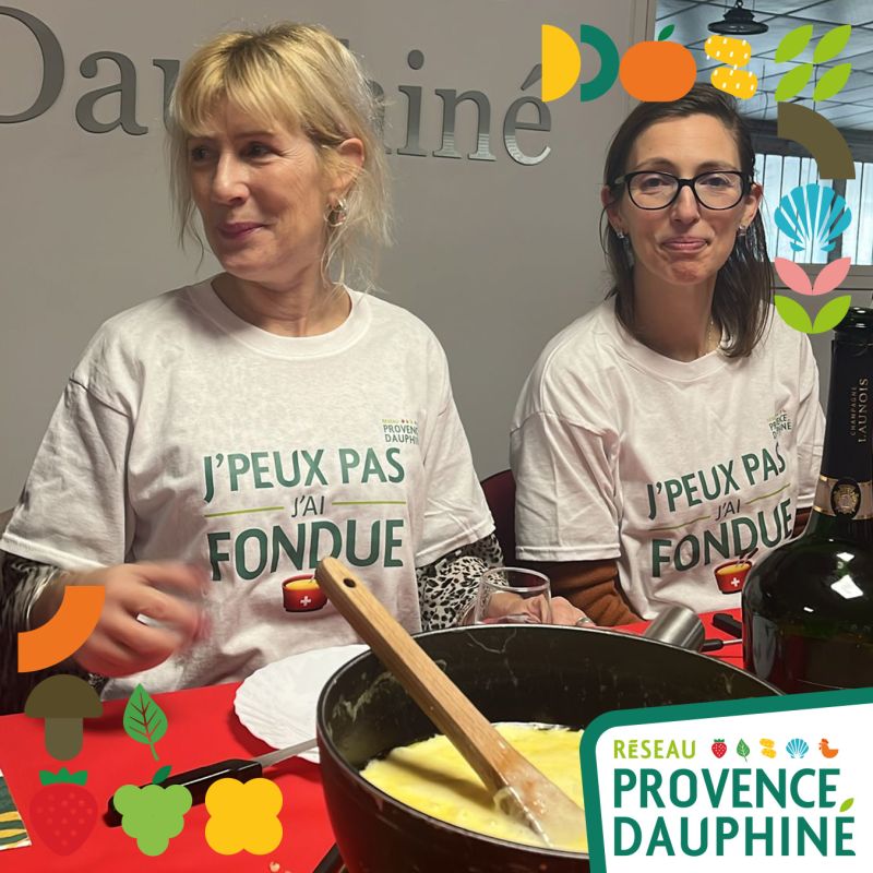 Moment de partage chez Réseau Provence Dauphiné !