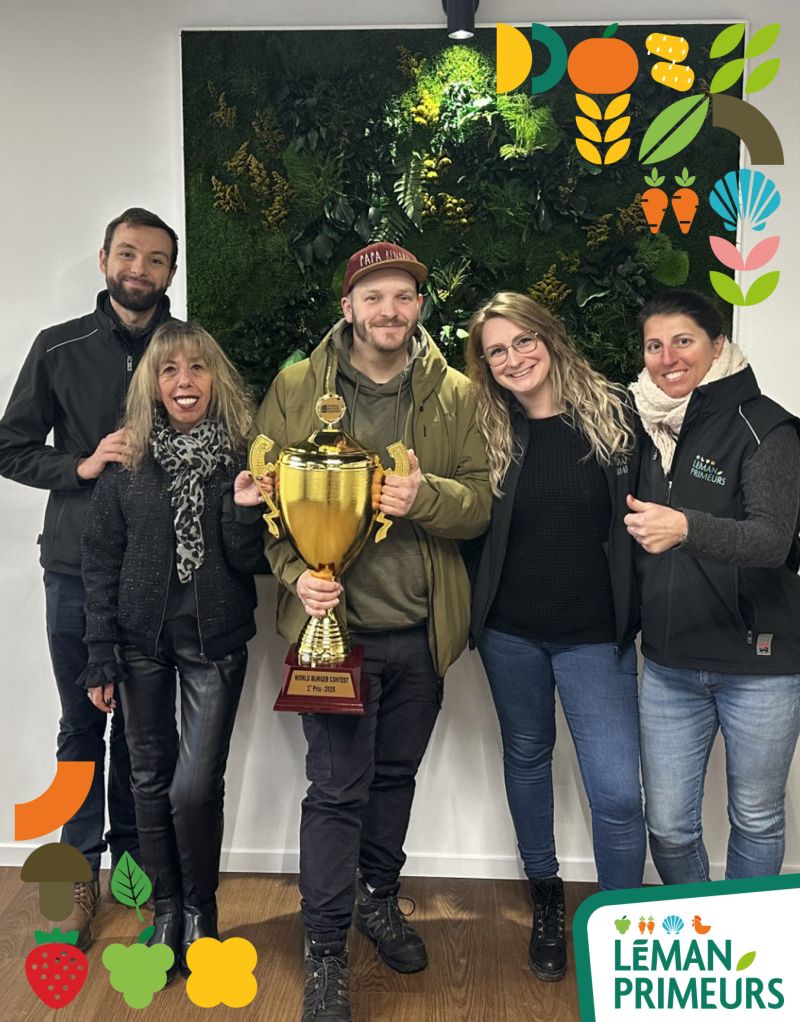Léman Primeurs a eu le plaisir de recevoir un champion !